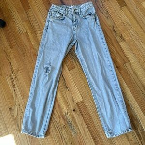 Anine Bing Vintage Distressed Jeans - Size 24